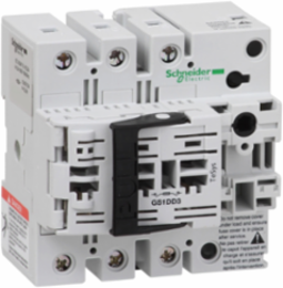 TeSys GS Switch Disconnector Fuse, 3P 32A, NFC, 10x38mm