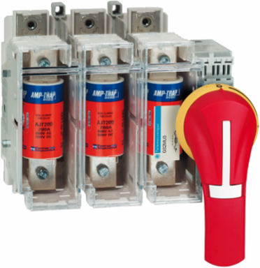 TeSys GS External Rotary Handle, 30-400A, NEMA 4/4X, Red Handle