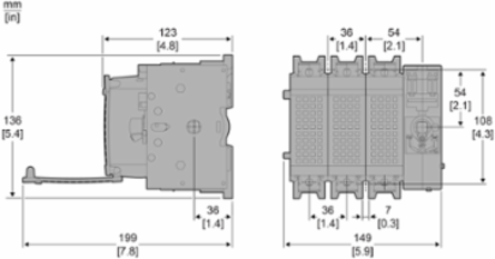 TeSys GS Switch Disconnector Fuse, 3P, 60A, Type UL, Fuse Size J