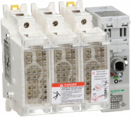 TeSys GS Switch Disconnector Fuse, 3P, 60A, Type UL, Fuse Size J