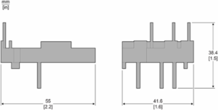 TeSys Deca Combination Block 3P for LC1K/LP1K Motor Starters, Set of 10