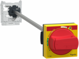 TeSys Extended Rotary Handle Kit, IP54, Red Handle, 140-250mm Mounting