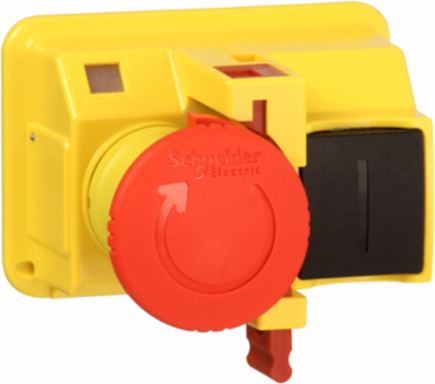 Emergency Stop Pushbutton, Ø 40mm, IP55, Latching Turn to Release