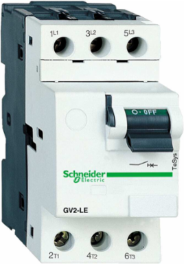 Motor Circuit Breaker 3P 0.4A Magnetic Toggle Control IP20
