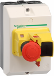 TeSys Enclosure with Emergency Stop, IP55, 147mm Height, 93mm Width