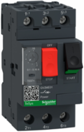 TeSys Deca 3P Motor Circuit Breaker 0.1-0.16A Thermal-Magnetic