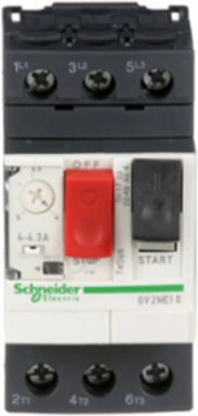 TeSys Deca Motor Circuit Breaker 3P 4-6.3A Thermal Magnetic