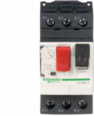 TeSys Deca Motor Circuit Breaker 3P 9-14A Thermal Magnetic