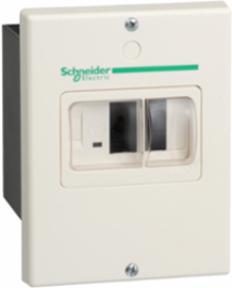 TeSys Flush Mounting Enclosure, IP55, 140 mm Height, 106.5 mm Width, Polycarbonate