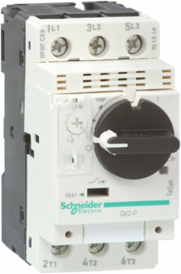 TeSys Deca Motor Circuit Breaker 3P 4-6.3A Thermal-Magnetic