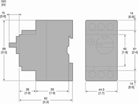 TeSys Deca Motor Circuit Breaker 3-Phase 14A Thermal-Magnetic