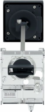 Extended Rotary Handle Kit for TeSys Deca Frame 3, IP54, Black Handle