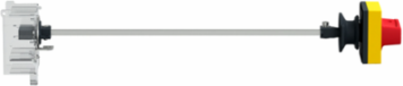 Extended Rotary Handle Kit for TeSys Deca Frame 3, IP54, Red Handle, 189-300 mm