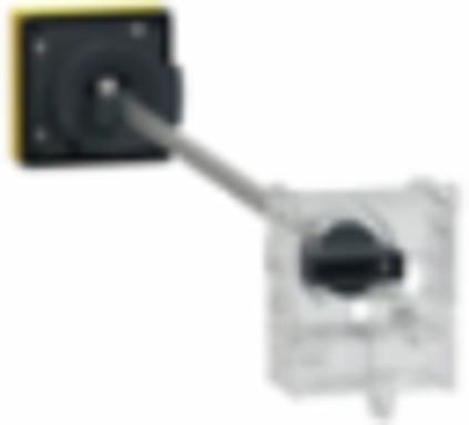 Extended Rotary Handle Kit for TeSys Deca Frame 3, IP54, Red Handle, 189-300 mm