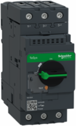 TeSys GV3 Motor Circuit Breaker, 3P, 65A, Magnetic Protection, Rotary Handle