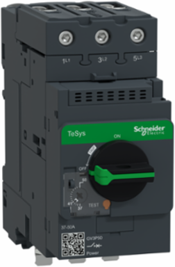 Motor Circuit Breaker 3P 50A Thermal-Magnetic with Rotary Control