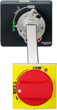 TeSys Deca Extended Rotary Handle - IP65 Protection, Adjustable 214-627 mm