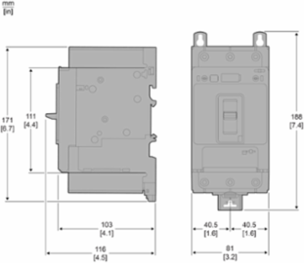 TeSys GV Motor Circuit Breaker 3P 50A Thermal Magnetic 50kA