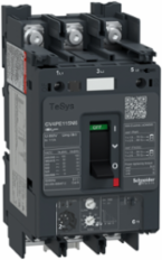 Motor circuit breaker, TeSys GV4, 3P, 115A, Icu 50kA, thermal magnetic, lugs terminals