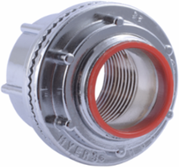 Watertight Hub Accessory for Safety Switch 1 Inch, Zinc Plated