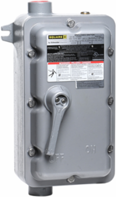 PowerPacT B Circuit Breaker Enclosure, 15A-100A, NEMA 7/9, Cast Aluminum