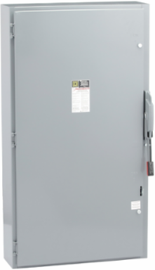 Heavy Duty Safety Switch 600A 2 Pole 200hp 240VAC/250VDC NEMA 1