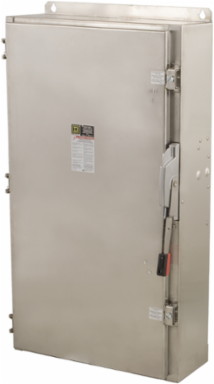 Heavy Duty Fusible Safety Switch 400A 3-Pole NEMA 4 Stainless Steel