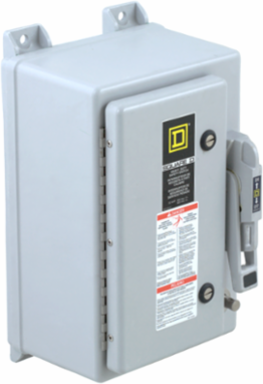 Heavy Duty Fusible Safety Switch 60A 3-Pole NEMA 4X, 16.5 Inch Height