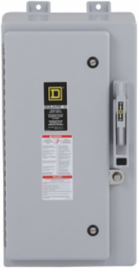 Heavy Duty Safety Switch 100A 3P NEMA 4X Fiberglass 24.78 Inch Height