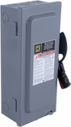 Heavy Duty Safety Switch 600V 30A 4P NEMA1 Dimensions 20.5x16.13x6.85 Inch