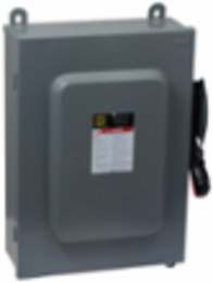 Heavy Duty Safety Switch 600V 100A 6-Pole NEMA 3R/12