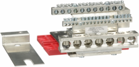 Neutral lug kit, I-Line panelboard, HCP, 600A, aluminum neutral bar, copper neutral plate and riser