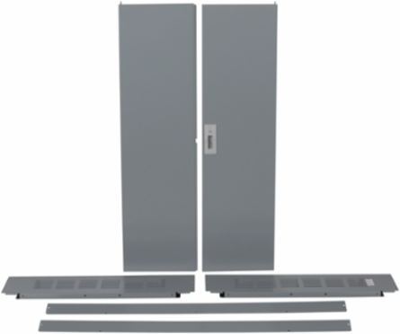 I-Line Panelboard Trim Front, 44-1/4 Inch W x 86 Inch H, Surface Mount, Green Premium