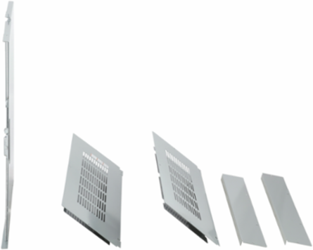 I-Line Panelboard Trim with Door, Surface Mount, 42.25 Inch W x 59 Inch H, 4 pcs