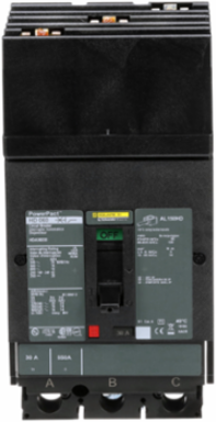 PowerPact H Circuit Breaker, 30A, 3 Pole, 600VAC, 25kA Breaking Capacity