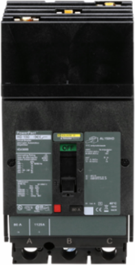 PowerPact H Circuit Breaker, 80A, 3 Pole, 600VAC, 25kA Breaking Capacity