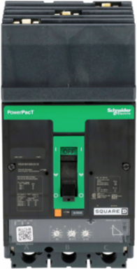 PowerPact H Circuit Breaker, 100A, 3 Pole, 600VAC, Micrologic 3.2