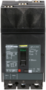 PowerPact H Circuit Breaker 150A 3P 600VAC 14kA Thermal-Magnetic