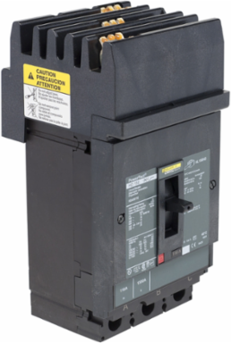 PowerPact H Circuit Breaker, 150A, 3P, 600VAC, 14kA, Micrologic 6.2A, 80%