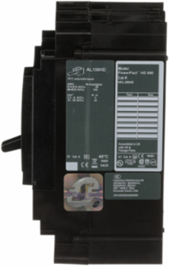 PowerPact H Circuit Breaker, 40A, 2 Pole, 600VAC, 14kA, Thermal-Magnetic, Lug