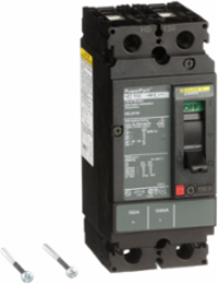 PowerPact H Circuit Breaker 150A 2P 600VAC 14kA Thermal Magnetic