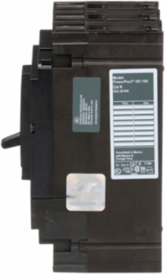 PowerPact H Circuit Breaker 100A 3 Poles 600VAC 14kA Thermal Magnetic