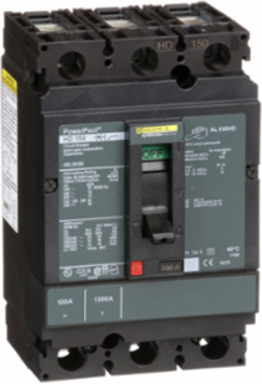 PowerPact H Circuit Breaker 100A 3 Poles 600VAC 14kA Thermal Magnetic