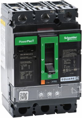 PowerPact H Circuit Breaker 100A 3 Pole 600VAC 14kA Micrologic 3.2