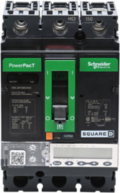 PowerPact H Circuit Breaker, 100A, 3 Pole, 600VAC, Micrologic 6.2A