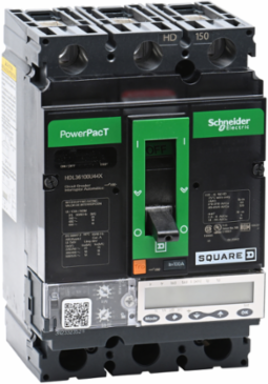 PowerPact H Circuit Breaker, 100A, 3 Pole, 600VAC, Micrologic 6.2A