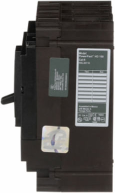 PowerPact H Circuit Breaker 110A 3 Pole 600VAC 14kA Thermal-Magnetic