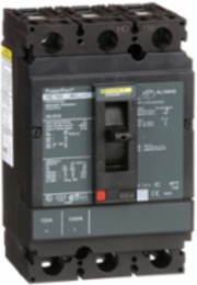 PowerPact H Circuit Breaker, 125A, 3 Pole, 600VAC, Thermal-Magnetic