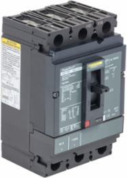 PowerPact H Circuit Breaker, 125A, 3 Pole, 600VAC, 14kA Breaking Capacity