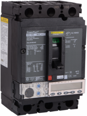 PowerPact H Circuit Breaker 150A 3-Pole 600VAC 14kA Micrologic 6.2A